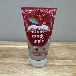 Bath & Body Works Winter Candy Apple Exfoliating Glow Body Scrub 8 fl oz Sealed